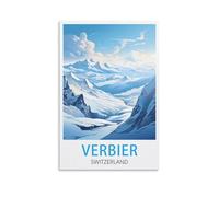 Jigsaw Puzzle 1000 Pieces Puzzles for Adults Verbier Switzerlands Challenging Puzzles Hard Puzzle for Family Decorations 38x52cm