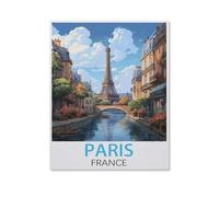 Jigsaw Puzzle 1000 Pieces，Quebec City Canada，Paper Adult Toys Decompression Game（50x70cm）-HV48