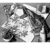 Jigsaw Puzzle 1000 Pieces,Retro M C Eschers Art Geometrys,Posters Puzzle,Game Educational Toy For Adults WDZFF Zy168Zp