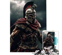 Jigsaw Puzzle 1000 Pieces Roman Gladiator Brain Intelligence Challenge Addictive Toys Impossible Game Stress Reliever Gifts Ideas (Size 75x50cm)