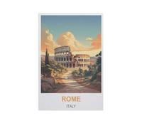 Jigsaw Puzzle 1000 Pieces,Rome Italy,Large Family Puzzle Game Artwork for Adults Teens(50x70cm)-GJ74