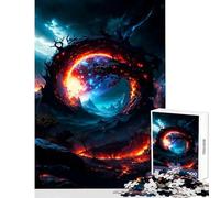 Jigsaw Puzzle 1000 Pieces Roots of Fire Home Decoration Toys Great Gift Educational Games with Matching Poster And Trivia Sheet Size 38x52cm