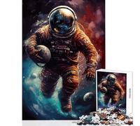 Jigsaw Puzzle 1000 Pieces Rugby Astronaut Fantasy Jigsaw Puzzles for Adults Hand Speed Race Difficult And Challenge for Is Ideal As A Gifts (50x75cm)