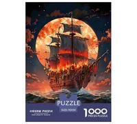 Jigsaw Puzzle 1000 Pieces Sailing Ship Puzzles 70x50cm/1000pcs Gift For Kids Challenging Creative Family Game DIY Cardboard