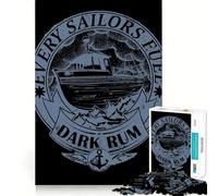 Jigsaw Puzzle 1000 Pieces Sailors Fuel Accurate Joint Fun Mind Exercise Toy Peace Time Play Christmas Art Piece (38x26cm)