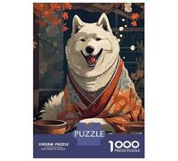 Jigsaw Puzzle 1000 Pieces Samoyed Japanese Food Jigsaws for Adults Brain Teaser Game Improve Memory Deal As Gifts for The Whole Family 70x50cm/1000pcs