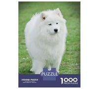 Jigsaw Puzzle 1000 Pieces Samoyed Jigsaws for Adults Brain Teaser Game Improve Memory Deal As Gifts for The Whole Family 52x38cm/1000pcs
