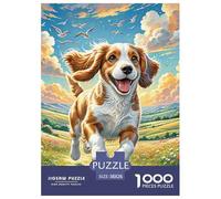 Jigsaw Puzzle 1000 Pieces Spanish Water Dog Puzzles 38x26cm/1000pcs Gift For Kids Challenging Creative Educational Games DIY Cardboard