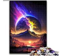 Jigsaw Puzzle 1000 Pieces Stellar Voyage Jigsaw Puzzles Made of Wood,Challenging Brain Teaser for Teenagers, Family Fun Interactive Game 1000pcs(50x75cm)