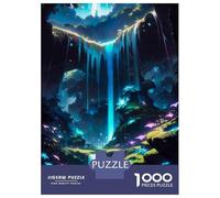 Jigsaw Puzzle 1000 Pieces Submerged Forest Oasis Jigsaws for Adults Brain Teaser Game Improve Memory Deal As Gifts for The Whole Family 38x26cm/1000pcs