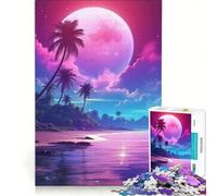 Jigsaw Puzzle 1000 Pieces Sunkissed Synth Serenity, Practical Game, Difficult Hard, Unique Gifts for Birthday And Christmas 50x75cm