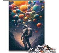 Jigsaw Puzzle 1000 Pieces The Balloon Explorer Wooden Jigsaw Puzzles for Adults size 50x75cm Perfect DIY Art Decor Or Birthday Gift