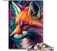 Jigsaw Puzzle 1000 Pieces The Clever Fox cardboard Jigsaw Puzzles for Adults size 26x38cm Ideal DIY Decor & Brain Teaser Gift