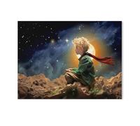 Jigsaw Puzzle 1000 Pieces，The Little Prince's Journey，Large Family Puzzle Game Artwork for Adults Teens（75x50cm）-AF31