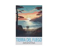 Jigsaw Puzzle 1000 Pieces,Tierra Del Fuego Argentina,Large Family Puzzle Game Artwork for Adults Teens(38x26cm)-FT54