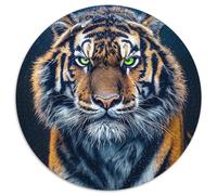 Jigsaw Puzzle 1000 Pieces Tiger Paper Jigsaw Educational Activity for Cognitive Skills Cognitive Skill Improvement (67.5x67.5cm)