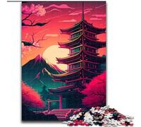 Jigsaw Puzzle 1000 Pieces Toucan Graffiti Painting cardboard Puzzles size 26x38cm Home Activity for Holidays, Birthdays, And Family Game Nights