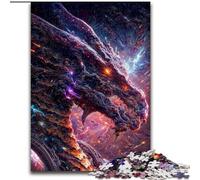 Jigsaw Puzzle 1000 Pieces Ultimate Space Dragon Challenging Puzzles size 50x75cm Family Activity, Brain Teaser, Home Decor