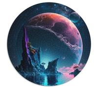 Jigsaw Puzzle 1000 Pieces Universe Planet Landscape Jigsaw Puzzles for Adults Brain Teaser Game for Teenagers, Perfect 67.5x67.5cm
