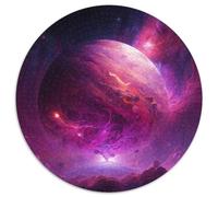 Jigsaw Puzzle 1000 Pieces Universe Planet Landscape Puzzle 1000 Pieces Jigsaw Ideal for Lover,Perfect Christmas,New Year,Valentine's Gift (67.5x67.5cm)