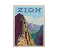 Jigsaw Puzzle 1000 Pieces,Vintage Cliff Travel Poster,paper Adult Toys Decompression Game(50x70cm)-AJ99
