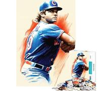 Jigsaw Puzzle 1000 Pieces We Love Baseball Help The Brain Exercise Home Decoration Anti-Stress Toys Suitable for Ages 14 And Up (38x52cm)