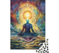 Jigsaw Puzzle 1000 Pieces Wirehaired Pointing Griffon Dog Puzzle for Adults Cardboard Puzzles Family Activity 1000pcs (75x50cm)