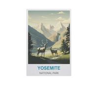 Jigsaw Puzzle 1000 Pieces,Yosemite National Park,Paper Children Toys Decompression Game(50x70cm)-H41