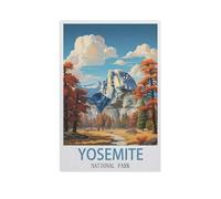 Jigsaw Puzzle 1000 Pieces，Yosemite National Park，Wood Children Toys Decompression Game（75x50cm）-AJ81