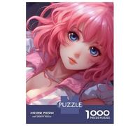 Jigsaw Puzzle 1000 Pieces Young Sexy Anime Girl Jigsaws for Adults Brain Teaser Game Improve Memory Deal As Gifts for The Whole Family 52x38cm/1000pcs