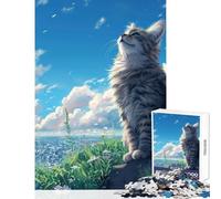 Jigsaw Puzzle 1000 Urban Dreamer Jigsaw Puzzles for Teenagers Difficult Hard Educational Challenge Challenging Game Gifts (38x52cm)