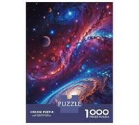 Jigsaw Puzzle 1000 Voyage Through The Cosmos Jigsaw for Adults Family Game Analysis And Logic Unique Gifts for Birthday And Christmas 52x38cm/1000pcs