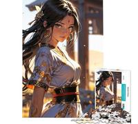 Jigsaw Puzzle 1000 Warrior's Grace in The Sunlight Educational Games for Educational Game Challenge Toy Great Gifts And Toys Staycation Kill Time (Size 38x52cm)