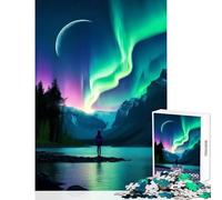 Jigsaw Puzzle 1000 Whispers of The North Puzzles for Teenagers Analysis And Logic Wishlist with Santa Claus Birthday And Unique Gifts (38x52cm)