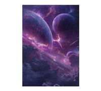 Jigsaw Puzzle 1000pcs(38x26cm) S Galactic Storms Cosmic Energy Display Jigsaw for Adults Family Games Perfect Decoration Deal As Gifts for The Whole Family 1000pcs(38x26cm) S