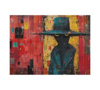 Jigsaw Puzzle 1000pcs(52x38cm) for Adults Spy Abstract Painting Teenagers Puzzles Relax Games Presents for Women Unique Birthday And Gifts 1000pcs(52x38cm)