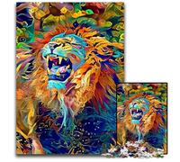 Jigsaw Puzzle 1000Pieces Heavy Roar paper Puzzles Fun at Home Activities Birthday Present Travel Gifts 1000 PCS(38x26cm)