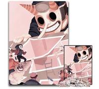 Jigsaw Puzzle 1000Pieces Masked Figure Threat Wooden Jigsaw Puzzles Relaxing Entertainment Home Decor 1000 PCS(38x26cm)