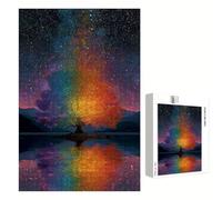 Jigsaw Puzzle 1200 Pieces for Adults - Tree Of Life & Starry Sky - Wooden Pieces with Classic Fit & HD Print - Stress Relief Hobby & Home Decor - 75 x 50 cm - Not for Children under 14 P3#840