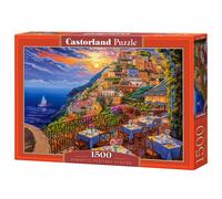 Castorland Jigsaw Puzzle 1500 Pieces: Romantic Positano Evening