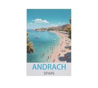 Jigsaw Puzzle 1500 Pieces for Adults，Andratx Spain，Large Puzzle Game Artwork for Adults Teens, Family Decorations, Unique Puzzle Gift（57x87cm）-FV63