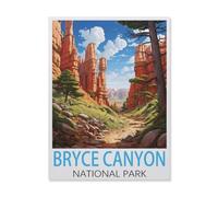 Jigsaw Puzzle 1500 Pieces for Adults，Bryce Canyon National Park，Teens Boys Girls Puzzles Difficult Thick Sturdy Pieces Challenging Puzzle for Party Games（57x87cm）-FM89