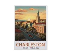 Jigsaw Puzzle 1500 Pieces for Adults，Charleston South Carolina ， Landscape，Unique Suitable for Teenagers and Adults, Home Decoration（57x87cm）-DW24