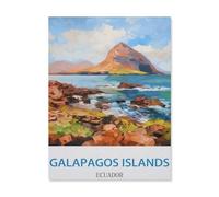 Jigsaw Puzzle 1500 Pieces for Adults，Galapagos Islands Ecuador，Large Puzzle Game Artwork for Adults Teens（57x87cm）-EH18