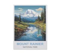 Jigsaw Puzzle 1500 Pieces for Adults，Mount Rainier National Park，Large Puzzle Game Artwork for Adults Teens, Family Decorations, Unique Puzzle Gift（57x87cm）-EQ82