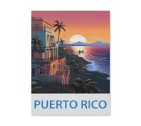 Jigsaw Puzzle 1500 Pieces for Adults，Puerto Rico，Large Puzzle Game Artwork for Adults Teens, Family Decorations, Unique Puzzle Gift（57x87cm）-EG82