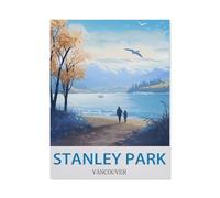 Jigsaw Puzzle 1500 Pieces for Adults，Stanley Park Vancouver，Large Puzzle Game Artwork for Adults Teens, Family Decorations, Unique Puzzle Gift（57x87cm）-ED62