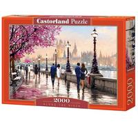 Castorland C-200566 Hobby Panoramic Along The River Jigsaw Puzzle, 2000 Pieces Set, Multi
