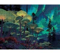 Jigsaw Puzzle 2000 Piece, Abstract Mushroom Puzzles for Adults Puzzle Games Educational Game Jigsaws Puzzles for Adults, Fun Challenging Family Game Activities, for Wall Decor Gifts R1KH-101