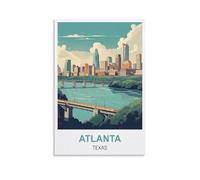 Jigsaw Puzzle 2000 Piece Atlanta Texas Puzzle 2000 Pieces Wood Puzzle Adult Children'S Educational Toy Family Decompression Game 70x100cm